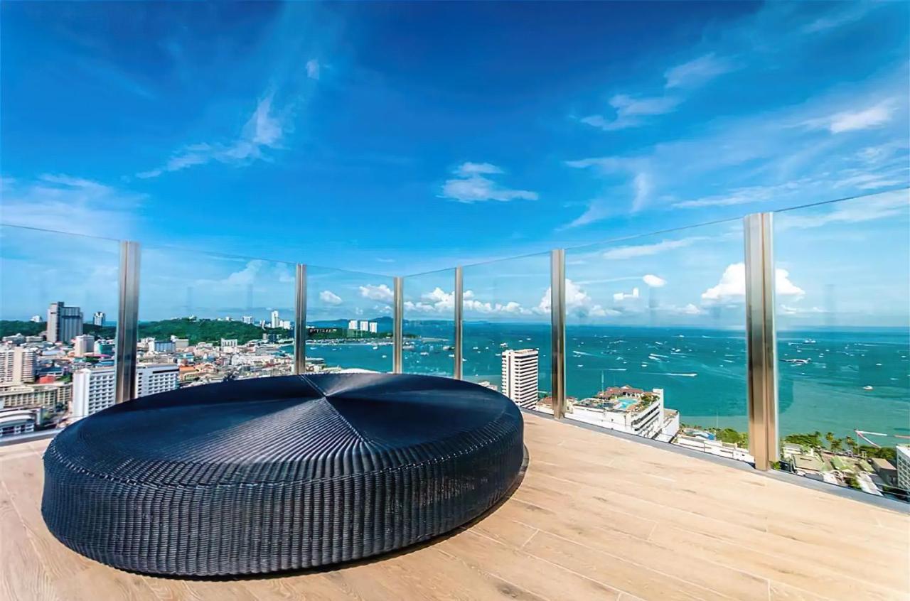 Great Location With Infinity Pool - Central Pattayaアパートメント エクステリア 写真