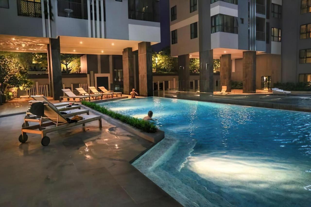 Great Location With Infinity Pool - Central Pattayaアパートメント エクステリア 写真