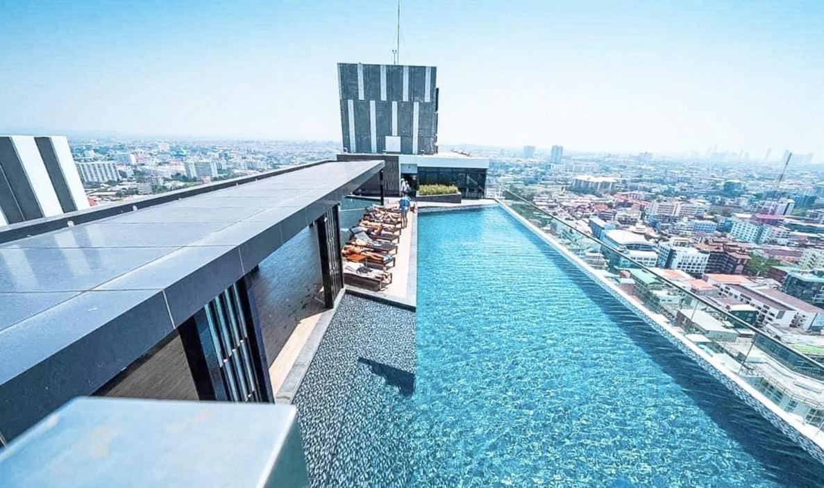 Great Location With Infinity Pool - Central Pattayaアパートメント エクステリア 写真