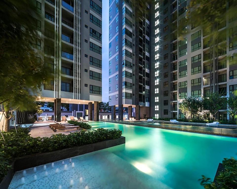 Great Location With Infinity Pool - Central Pattayaアパートメント エクステリア 写真